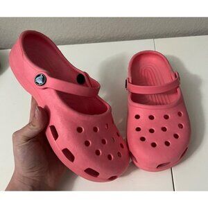 Crocs | Women's Pink Slides Mules Sz‎ 7